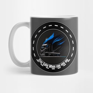 Truck Road Life Design Mug